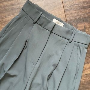 High waisted trousers
